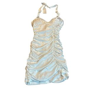 LOVE TEASE sexy white mini dress nwt